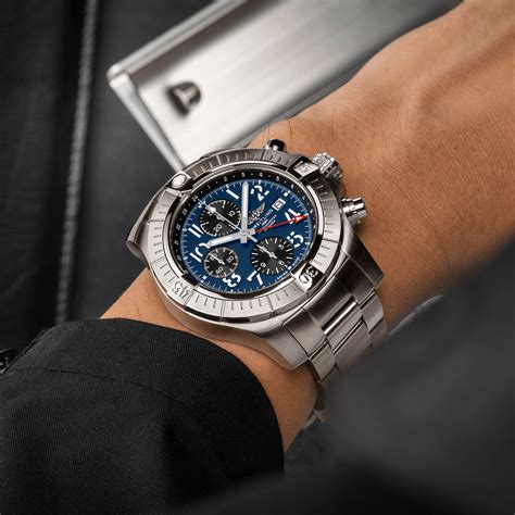 bracelet for breitling avenger|breitling avenger chrono.